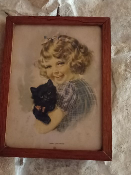 Quadro Vintage "Happychildhood