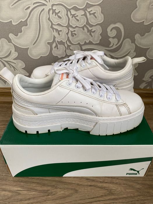Кожаные кеды PUMA