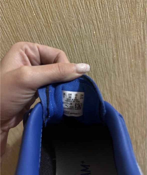Puma кросівки сині