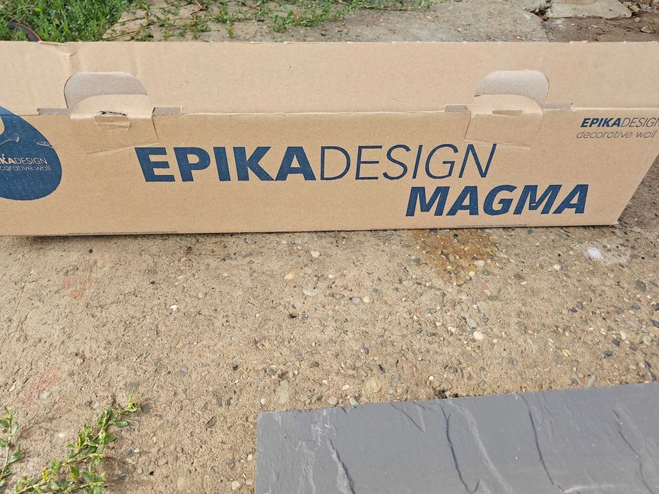 Kamień Magma grafit