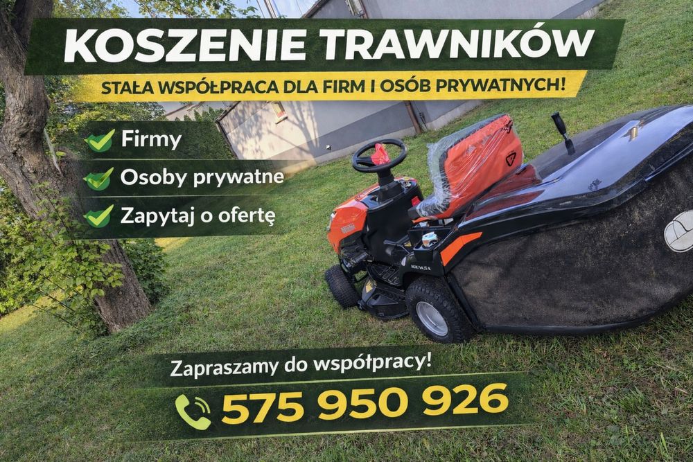 Usługi koszenia trawy