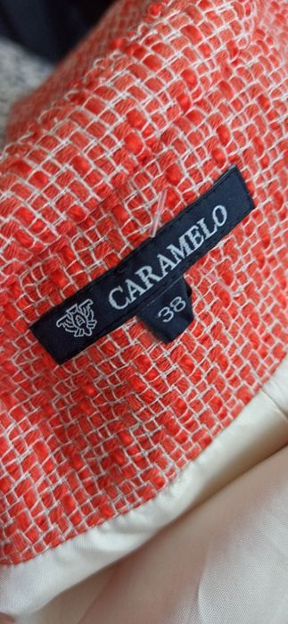 Sg Piękny żakiet damski 38 , M Caramelo