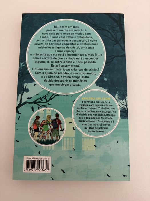 Livro As Crianças de Cristal - Kristina Ohlsson