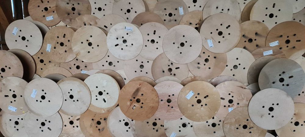 SZPULE sklejkowe po kablach bębny na kable rolki SZPULA DUŻE ILOŚCI