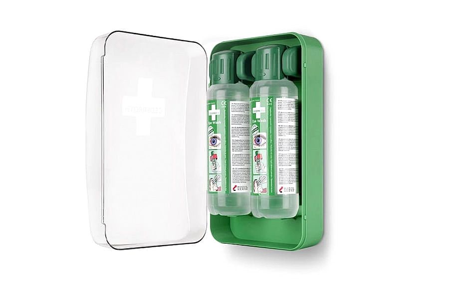 Płuczki do oczu w szafce Cederroth Eye Wash Cabinet