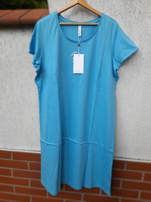 Sukienka niebieska 48 nowa z metką