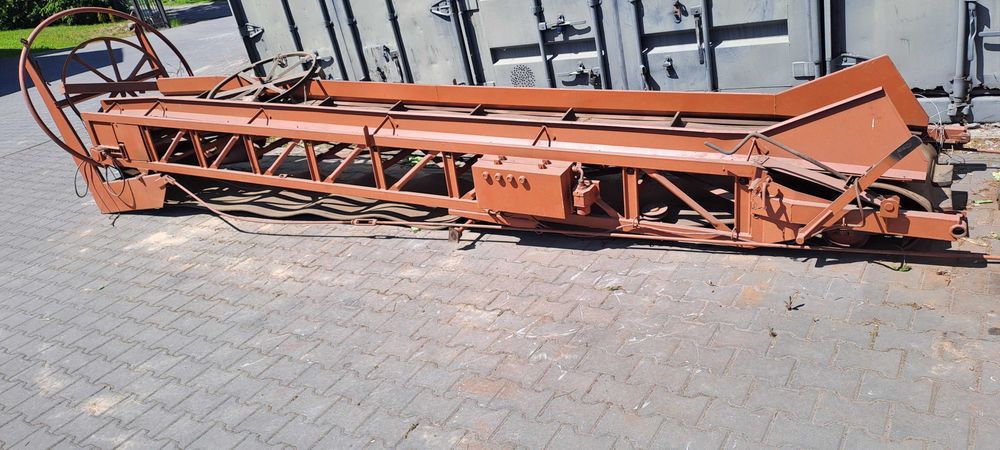 Przenośnik taśmowy podajnik 6m