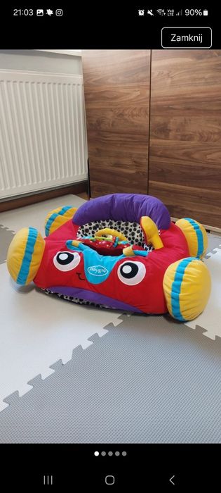 Fotelik, samochód do siadania dla niemowląt Playgro.