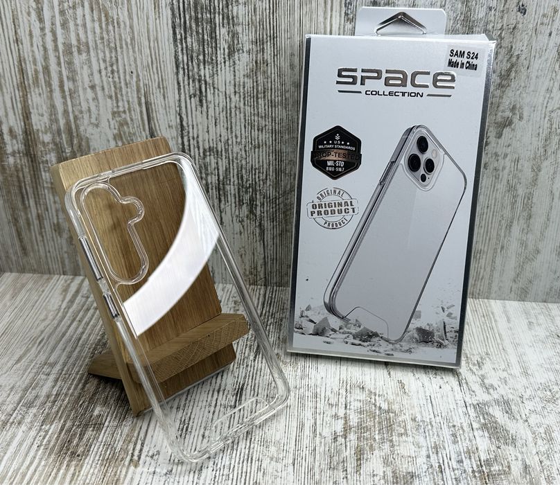Чехол прозрачный Space на Samsung S24/ S24 Plus/ S24 Ultra Чохол
