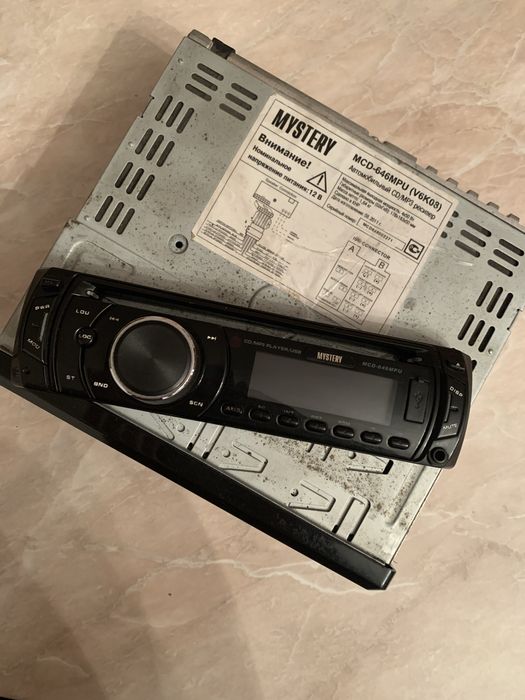 Автомагнітола MYSTERY з шахтою