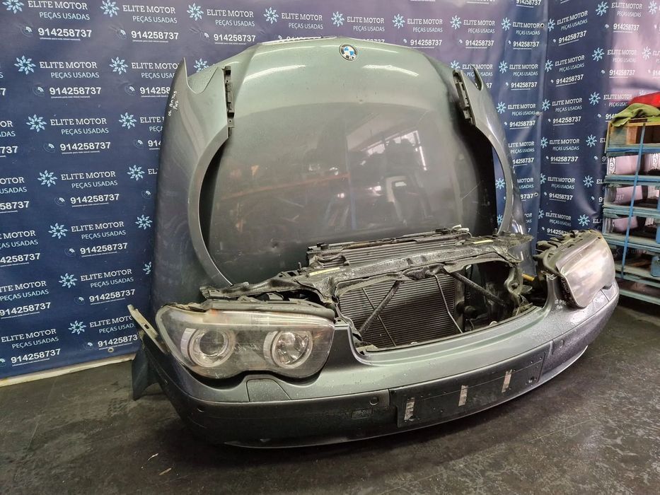 Frente completa usada BMW SERIE 7 E65 740i capot parachoques oticas