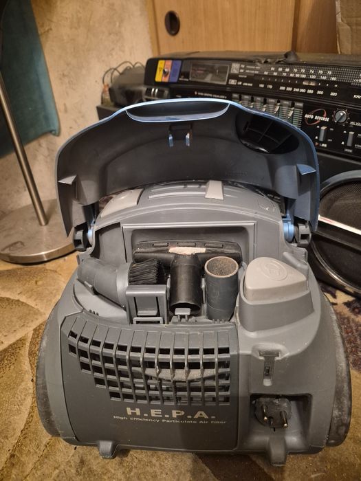 Odkurzacz Zelmer Jupiter 2100W workowy polski HEPA niebieski safbag