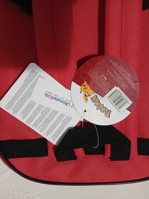 Mochila Escolar Marca Pokémon Nova