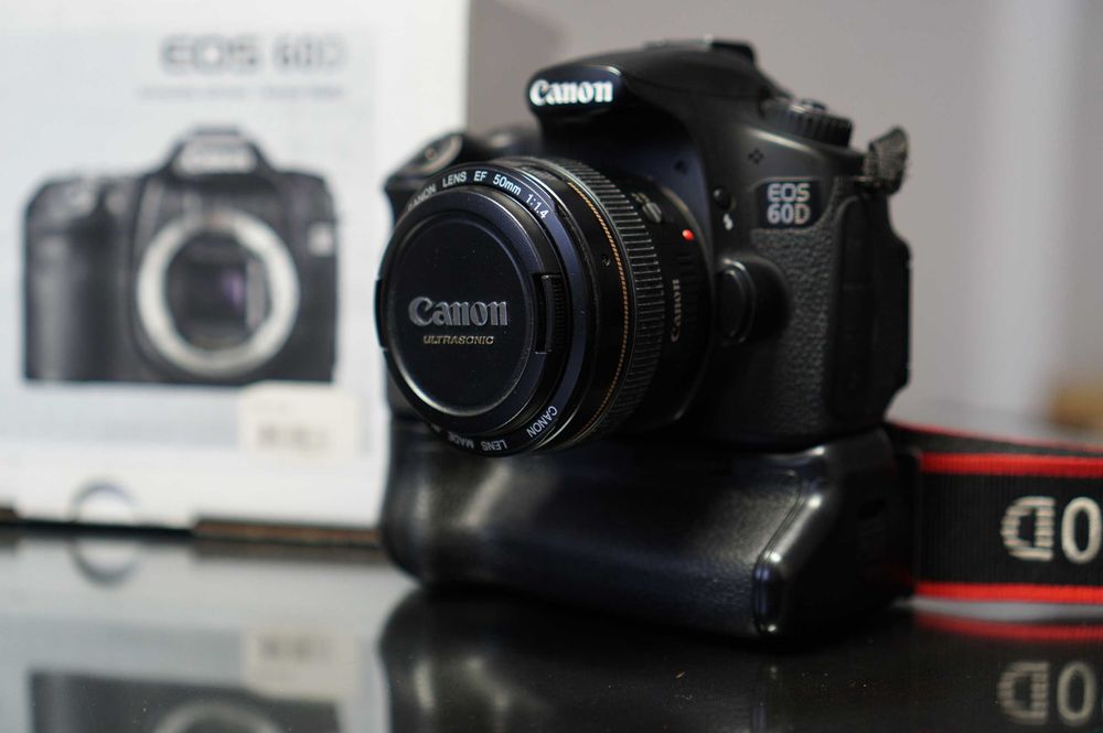 Canon 60D, stan idealny, Faktura