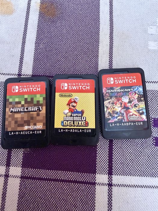 Nintendo Switch versao 1 com jogos