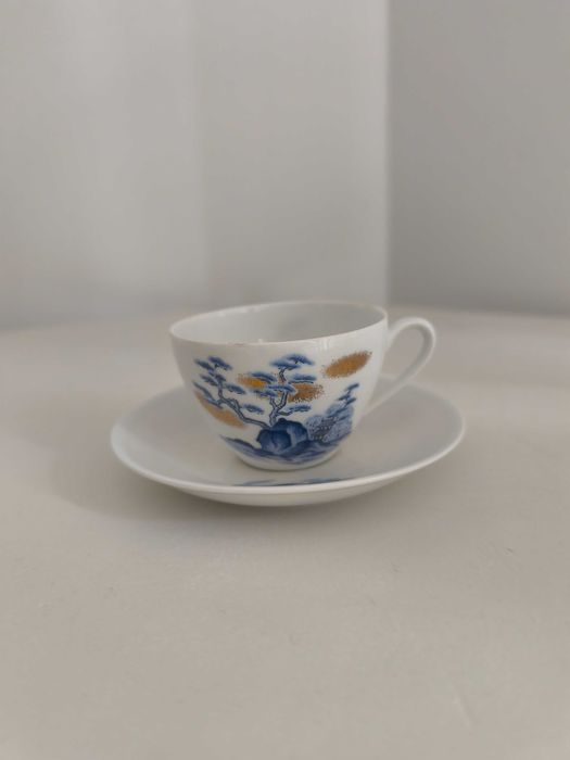 Chávena de café em porcelana muito fina