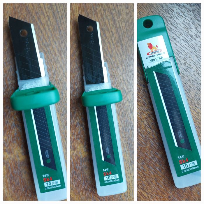 Леза для канцелярських ножів