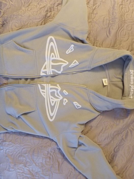 Bluza Broken Planet szara