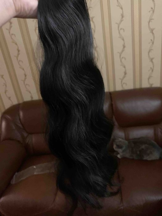 Скидка!Волосы хвилька 65 см ,вес 60 грамм