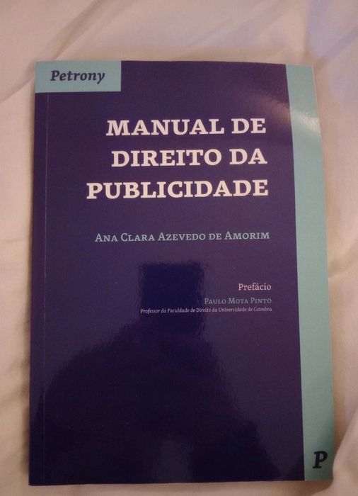 Livro Manuel de Direito da Publicidade