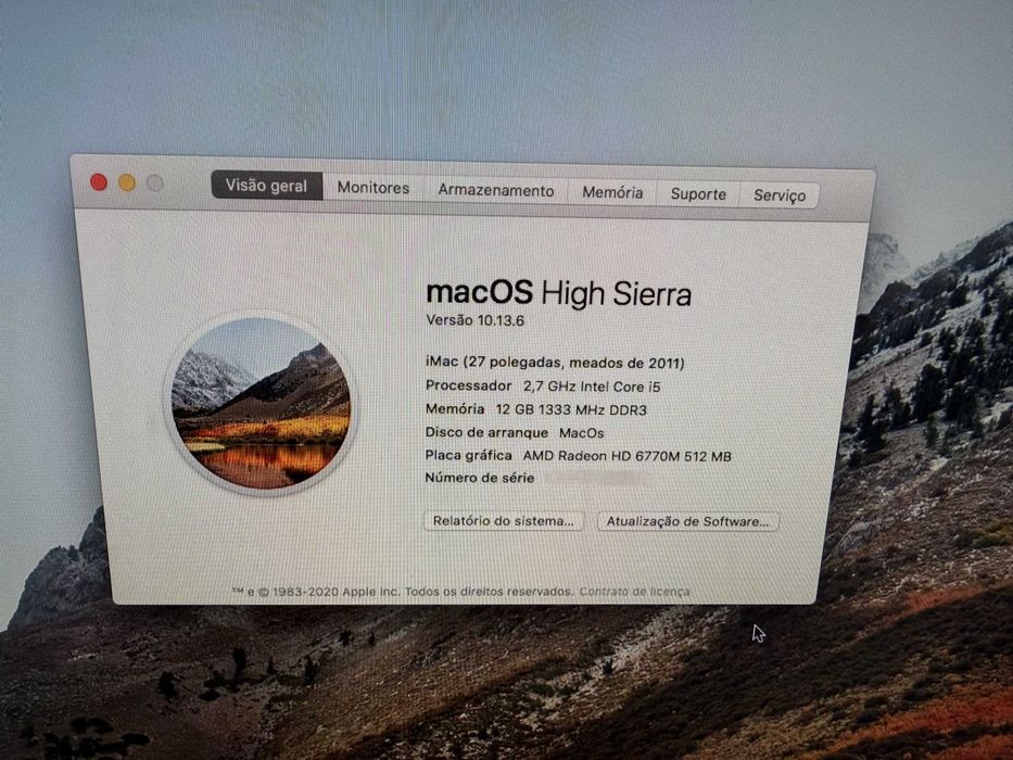 iMac 27" Mid 2011 — Estado Impecável | Totalmente Funcional