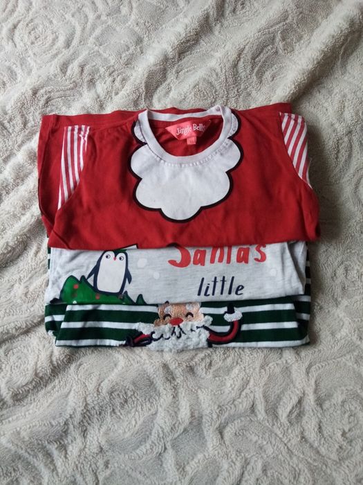 Bluzki świąteczne 3 sztuki