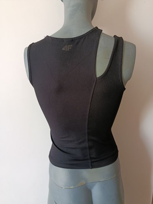 Bluzka damska 4F – XS – czarna – elastyczna