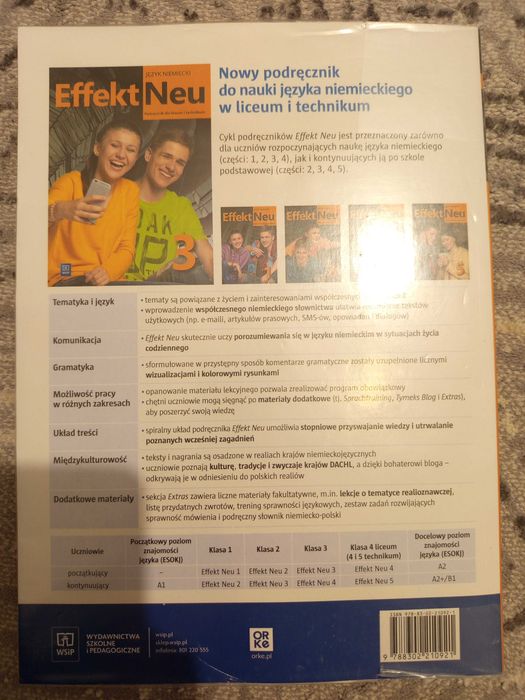 Effekt Neu 3 - podręcznik do języka niemieckiego