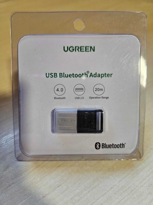 USB Bluetooth-адаптер Ugreen Bluetooth 4.0 для комп'ютера, ноутбука