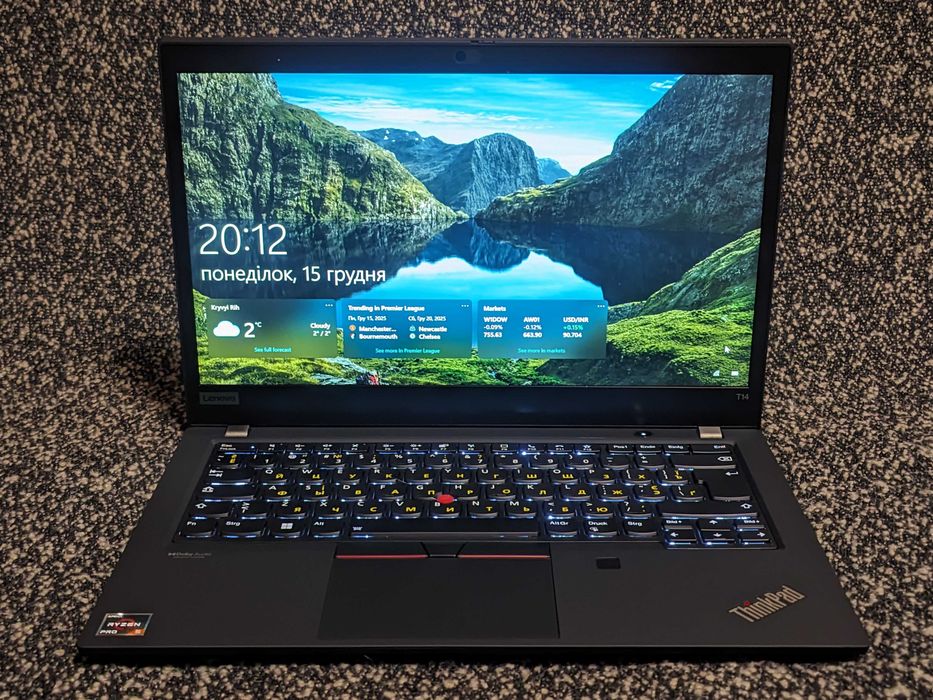 Lenovo ThinkPad T14 Gen2 • AMD Ryzen 5 PRO 5650U|16|256|FHD ips