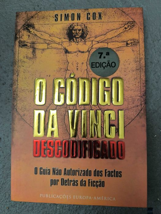 O Código Da Vinci Descodificado — Simon Cox (Europa-América)