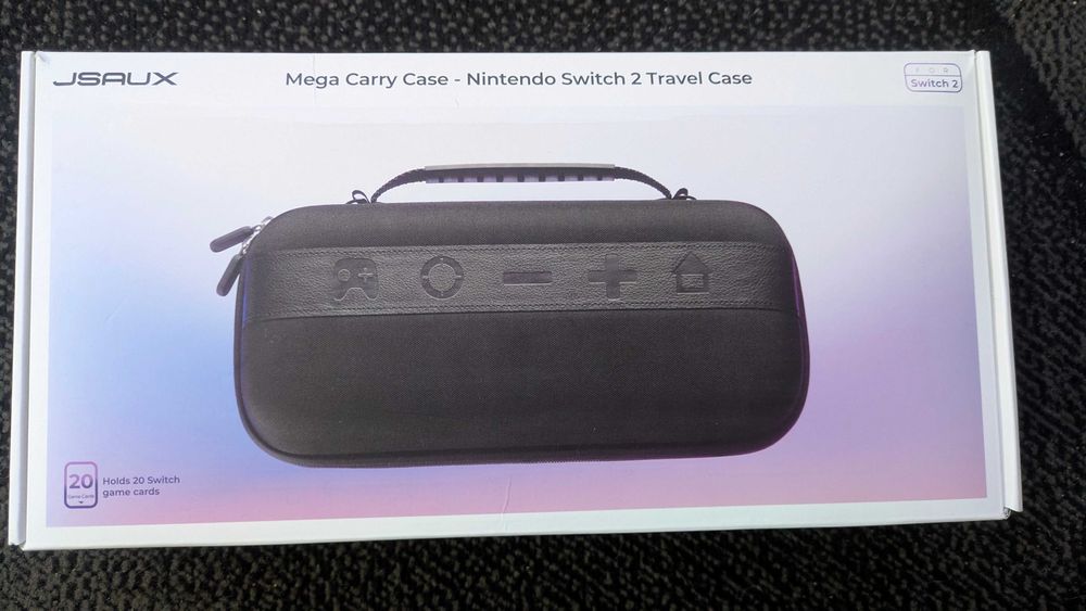 Przenośne Etui Mega JSAUX  Czarne