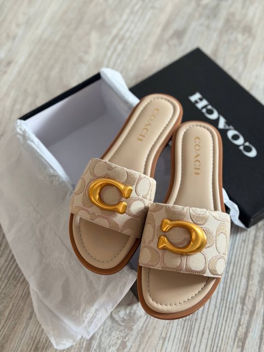 Шльопанці Coach в наявності