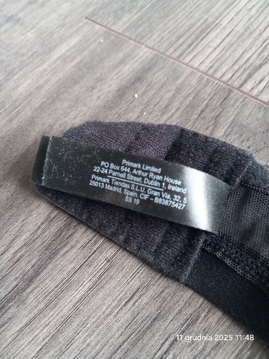 Stanik piękne koronkowe cętki 80E limited