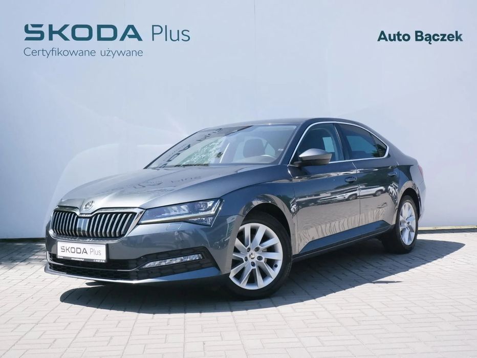 Skoda Superb salon PL • DSG • 200 KM • pełna historia • po serwisie ASO