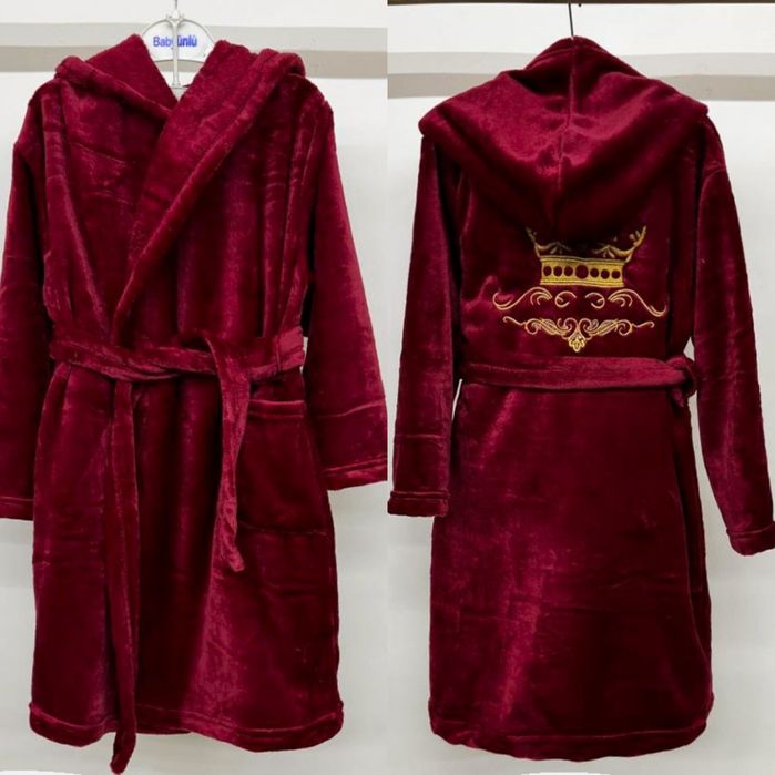 Халат дитячий вельсофт зима дівчинки хлопчика
