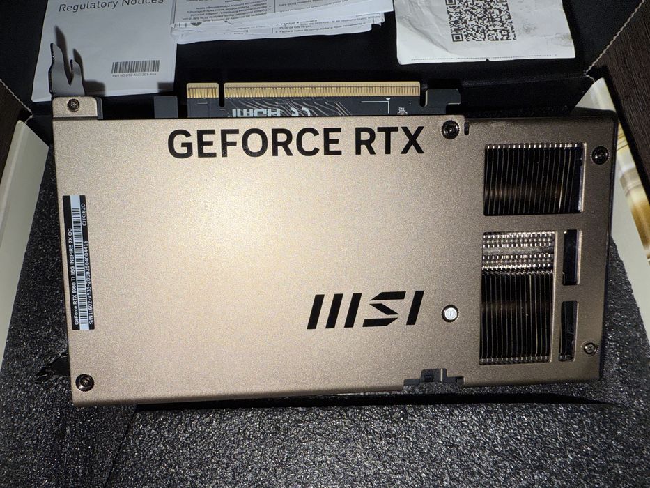 MSI GeForce RTX 5060 Ti 16GB INSPIRE 2X