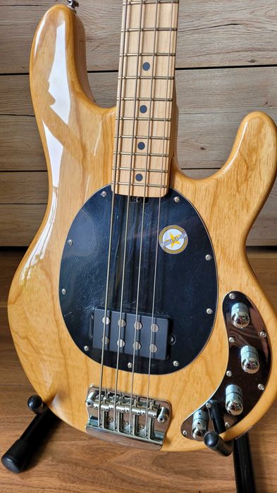 Gitara basowa Sterling Ray34 NAT + pokrowiec. Super Stan!