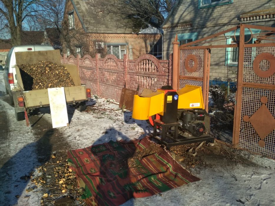 Аренда дробилки веток