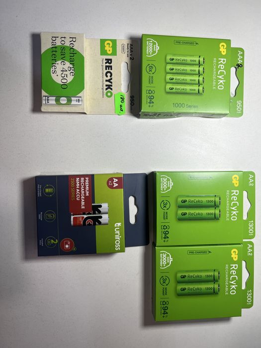 Аккумуляторы GP AAA…