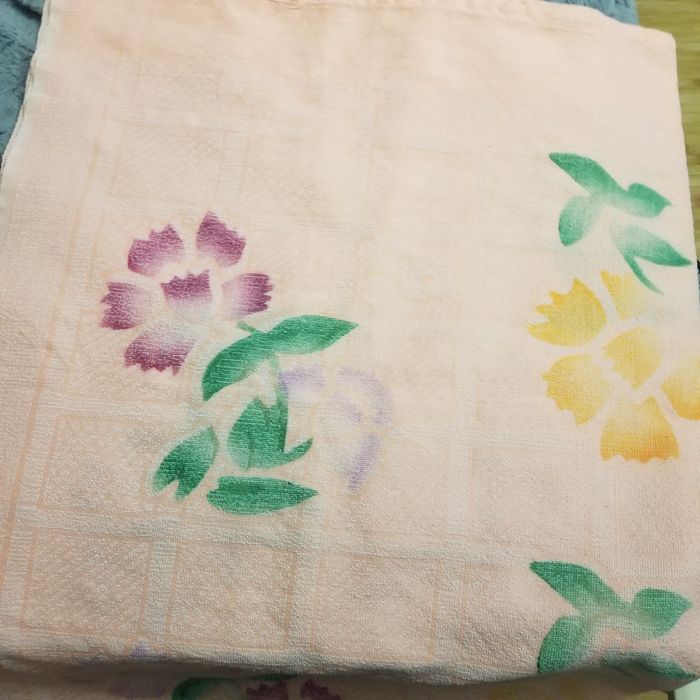 Махровое полотенце, простыня