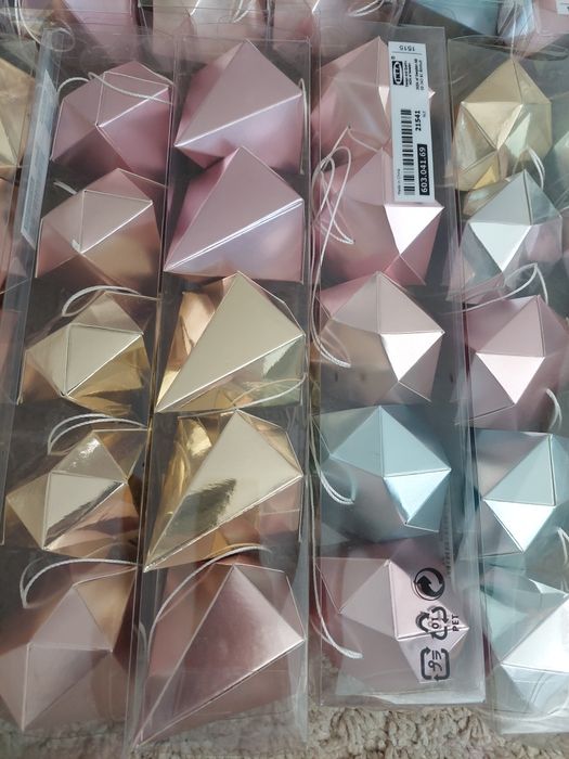 Conjunto de 80 enfeites de Natal IKEA novos!