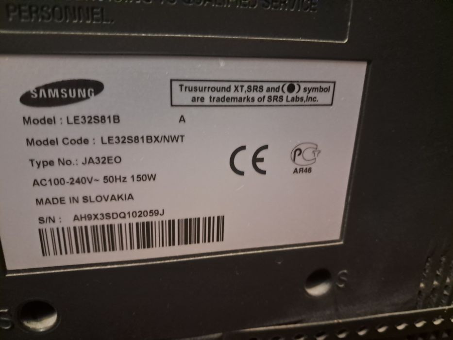 Телевізор samsung  Le32S81B