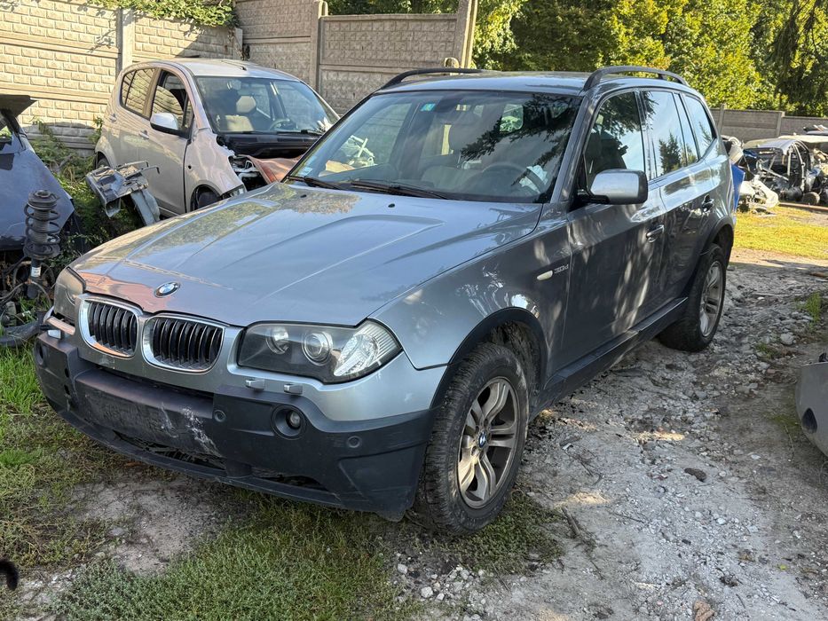bmw x3 3.0 d m57n e83  x drive  lak a08/7 samochód na części