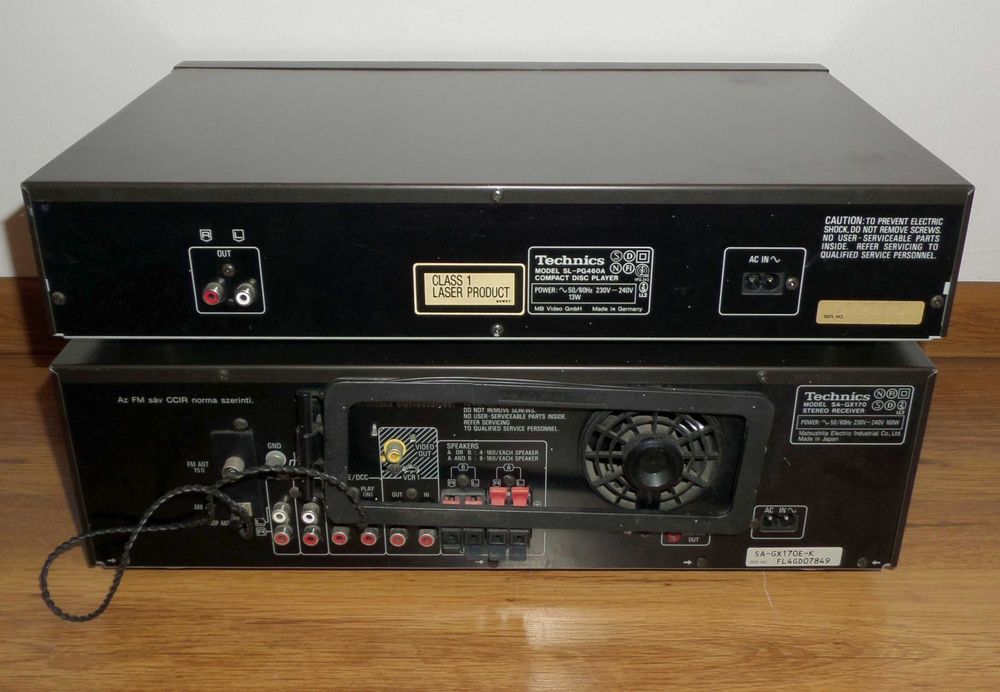 Wieża Technics CD Amplituner