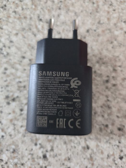 Адаптер для зарядки Samsung Super Fast Charding