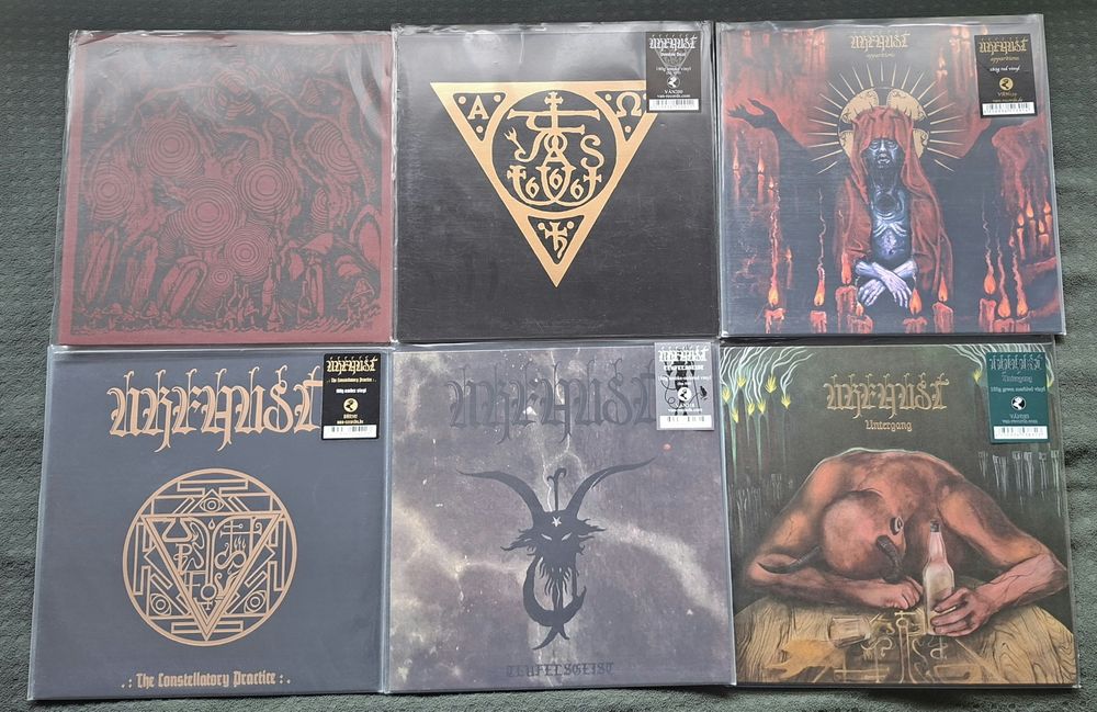 Black metal Urfaust zestaw winyli