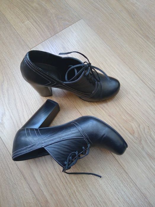Туфлі-ботинки шкіряні, 39 р