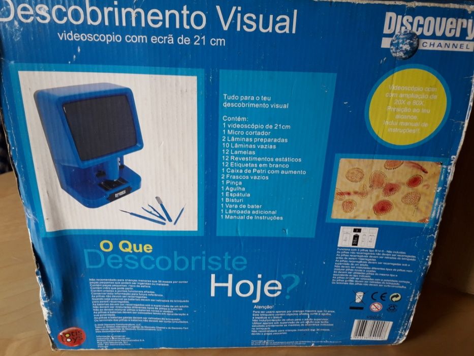 Microscópio pequenos cientistas