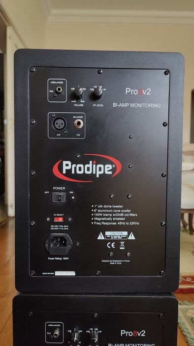 Monitores Activos Prodipe V2 8" Pro